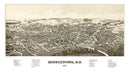 Vintage Map of Middletown, New York 1887