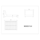 Heather - Upholstered Bed With Curved Headboard by HouseOfZazla