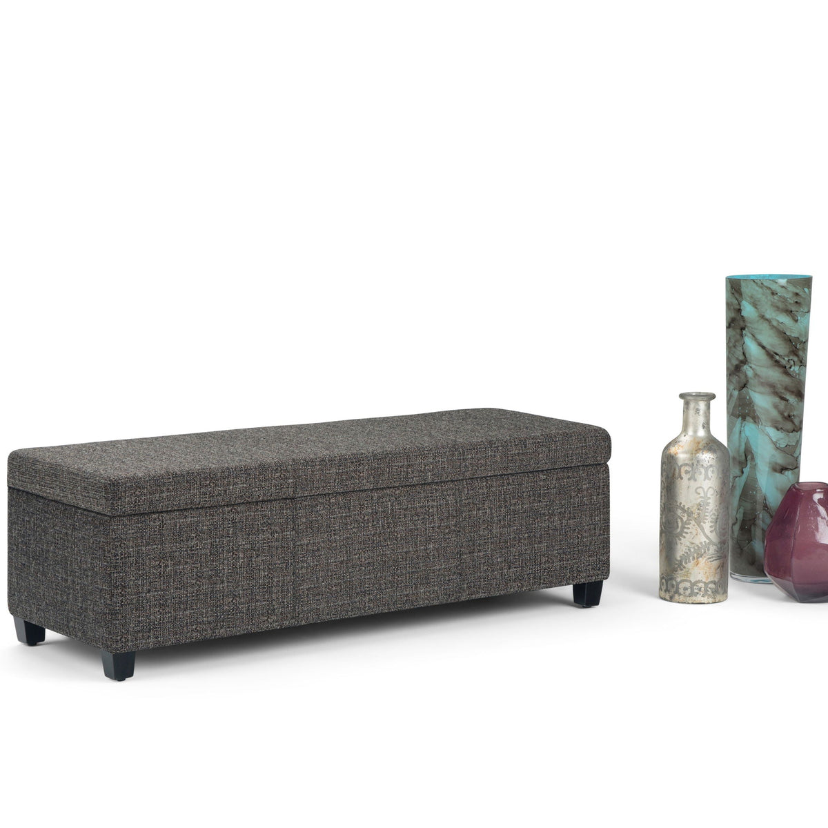 Avalon - Contemporary Storage Ottoman Bench, photo 18 of 34