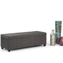 Avalon - Contemporary Storage Ottoman Bench by HouseOfZazla