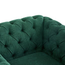 Chesterfield Style Swivel Club Chair With Button Tufted by HouseOfZazla