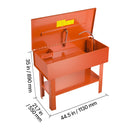 Parts Washer 40-Gallon with Electric Pump for Automotive Cleaning by HouseOfZazla