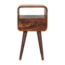 Mini Open Bedside Nightstand by HouseOfZazla