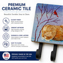 Corgi Pup Snow Cardinal Leash or Key Holder Wall Hooks, Coat Rack Wall Mount, for Hanging Keys, Towels, Aprons, Leashes