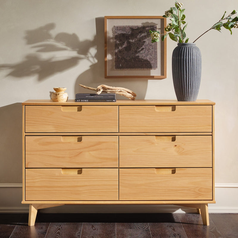 Sloane Mid Century Modern Solid Wood Dresser