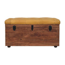 Solid Wood Buffalo Hide Honey
