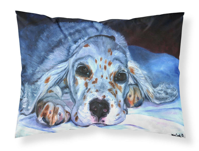 English Setter Pup Fabric Standard Pillowcase 7330PILLOWCASE