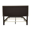 Boyd Upholstered Queen Panel Bed Charcoal