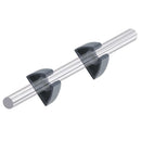 Perko Pole Storage Clips - Black - Pair