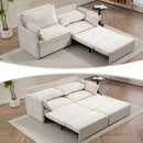 Pull Out Sofa Bed, Convertible Sleeper Sofa Couch, Side Storage, And USB / C - Type Charging Ports Chair by Unique Piece Furniture