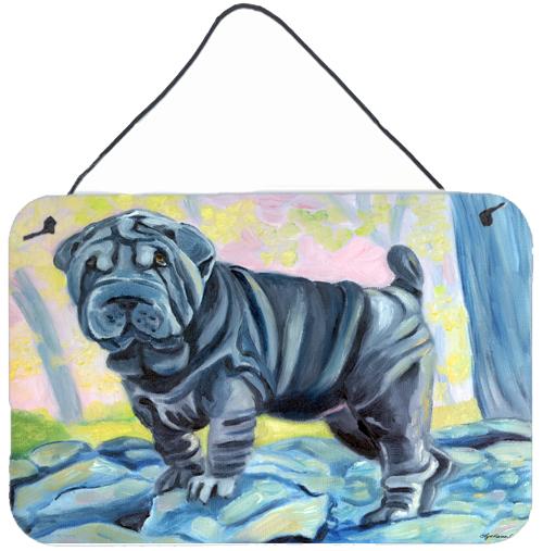 Blue Shar Pei Wall or Door Hanging Prints 7333DS812