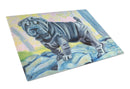 Blue Shar Pei Glass Cutting Boards – Durable, Decorative Kitchen Art Large 7333LCB