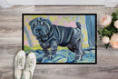 Blue Shar Pei Doormat - 18x27 Decorative Floor Mat – Indoor/Outdoor Rug with Artistic Flair 7333MAT