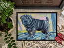 Blue Shar Pei Doormat - 18x27 Decorative Floor Mat – Indoor/Outdoor Rug with Artistic Flair 7333MAT