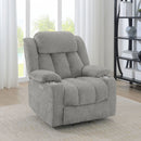Beca - Upholstered Power Lift Recliner With Cupholders And USB Charging by HouseOfZazla
