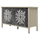 Sideboard Buffet Cabinet with 4 Doors and Adjustable Shelves