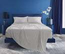 BedGear Ver-Tex Pillowcase 2pc Set, Light Grey, Queen by HouseOfZazla