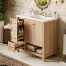 36" Bathroom Vanity with Sink Top