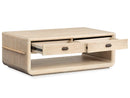 Sunset Cove - Rectangular Cocktail Table With Casters by Unique Piece Furniture