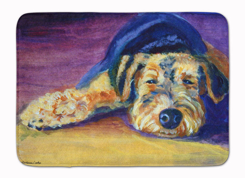 Snoozer Airedale Terrier Machine Washable Memory Foam Mat 7344RUG