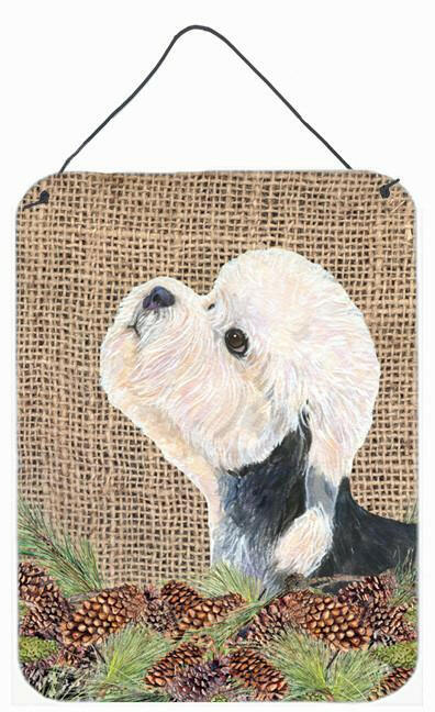 Dandie Dinmont Terrier Aluminium Metal Wall or Door Hanging Prints