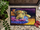 Airedale Terrier Teddy Bear Doormat - 24x36 Decorative Floor Mat – Indoor/Outdoor Rug