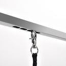 Professional Dog Pet Grooming Table Adjustable Heavy Duty Portable With Arm & Noose & Mesh Tray - Black by HouseOfZazla
