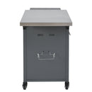 Foldable Outdoor Prep Station BBQ Cart Patio Dining Cart by HouseOfZazla