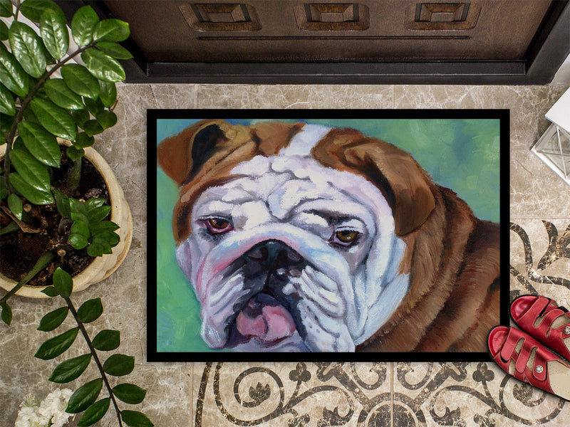 Admiral the English Bulldog Doormat - 24x36 Decorative Floor Mat – Indoor/Outdoor Rug