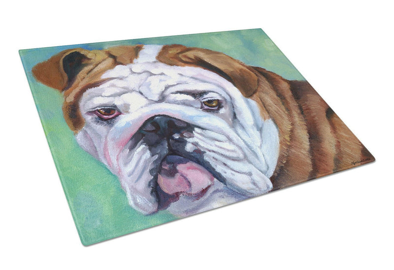 Admiral the English Bulldog Glass Cutting Board Large 7349LCB