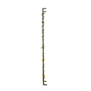 Metal Decorative Wall Art With Frame, Wall Decor For Living Room (Set of 3) - Gold