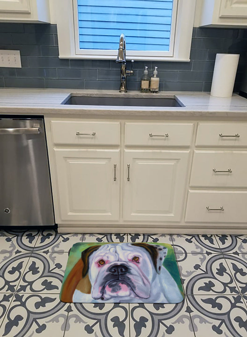 Miss English Bulldog Machine Washable Memory Foam Mat 7350RUG