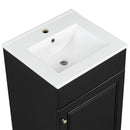 Bathroom Vanity With Sink, Cabinet With Adjustable Shelf by HouseOfZazla