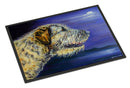 Irish Wolfhound Looking Doormat Indoor Outdoor 24H X 36W Front Door Mat Rugs for Entryway, Non Slip Washable Low Pile,