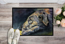 Irish Wolfhound Sleeper Doormat Indoor Outdoor 24H X 36W Front Door Mat Rugs for Entryway, Non Slip Washable Low Pile,