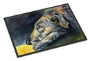 Irish Wolfhound Sleeper Doormat Indoor Outdoor 24H X 36W Front Door Mat Rugs for Entryway, Non Slip Washable Low Pile,