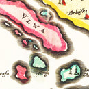 Vintage Map of the Isle of Mull 1665
