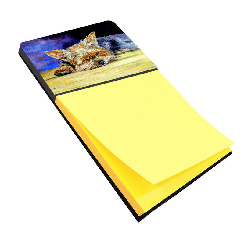 Yorkie Taking a Nap Sticky Note Holder 7357SN