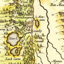 Vintage Map of Strathnaver, Scotland 1665