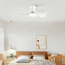 Low Profile Flush Mount Ceiling Fan With Light by HouseOfZazla