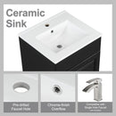 Bathroom Vanity With Sink, Cabinet With Adjustable Shelf