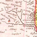 Vintage Map of Bretagne (Brittany), France 1665