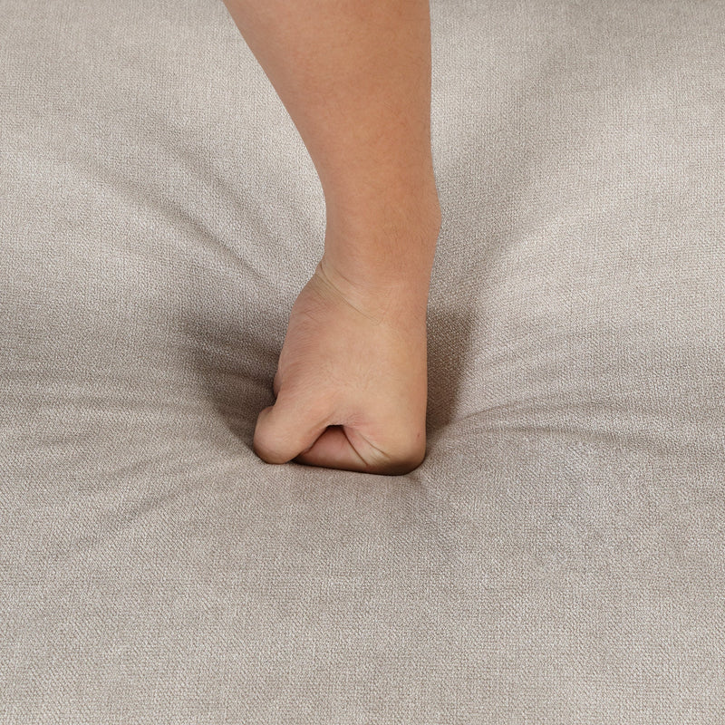 87.4" Sleeper Sofa Bed, 2 in 1 Pull Out sofa bed L Shape Couch with Storage Ottoman for Living Room, Bedroom Couch and Small Apartment, Beige