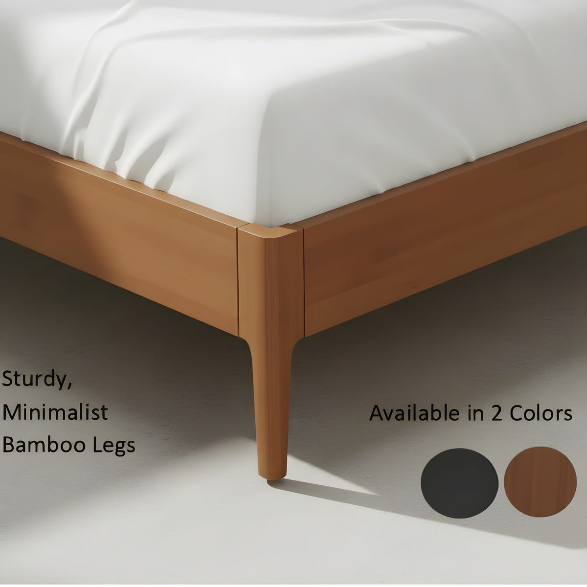 Bohemian Platform Bed With Tall Headboard, photo 16 of 28
