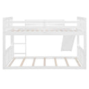 Bunk Bed With Convertible Ladder And Slide by HouseOfZazla