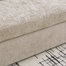 83.86" Wide Modern Casual Sofa in Wheat