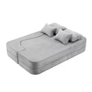 Modern Floor Sofa With 4 Pillows
