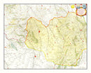 Vintage Map of Champagne Region of France, 1665