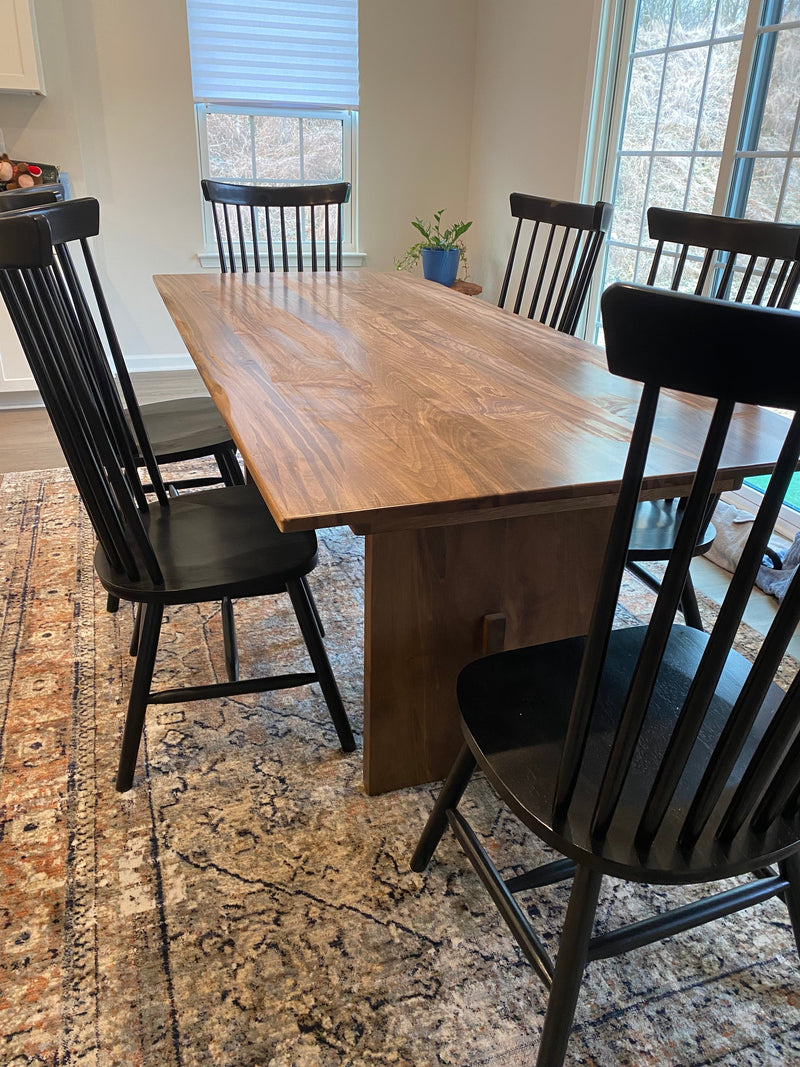 Pedestal Farmhouse Dining Table