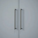 Gun Metal "Flow" T-Bar Cabinet Knob and Drawer Pull